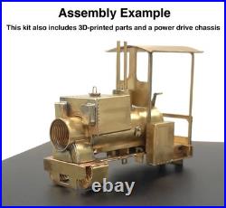 0n18 Scale Freelance 0-4-0 Steam Locomotive Brass Kit PH On18 9mm Narrow Gauge