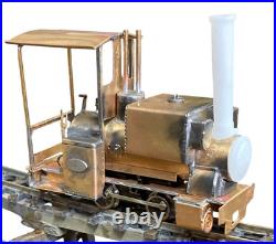 0n18 Scale Freelance 0-4-0 Steam Locomotive Brass Kit PH On18 9mm Narrow Gauge