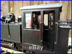1/20,3 Bachmann G Scale 2-4-2T Black Steam Locomotive Licht DCC Ready NEU RAR