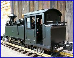 1/20,3 Bachmann G Scale 2-4-2T Black Steam Locomotive Licht DCC Ready NEU RAR