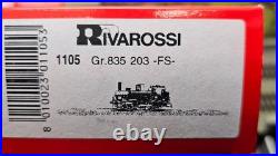 1105 Rivarossi HO Scale GR. 825 203 FS Tank locomotive Italian State Railway