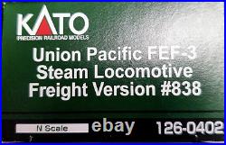 126-0402 Union Pacific Fef-3 Steam Locomotive Freight Version #838