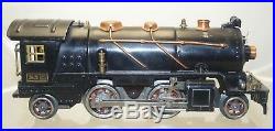 1930s Prewar Lionel O Scale COPPER BEAUTY Steam Engine Locomotive #262E WithFLAGS