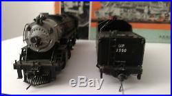 1963 Akane HO scale brass steam engine & tender USRA 2-8-2 heavy UP #2550