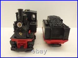 1980s LGB 2015 GROB-BAHN SPUR STEAM LOCO G SCALE RUNS USED BOXED (G25)