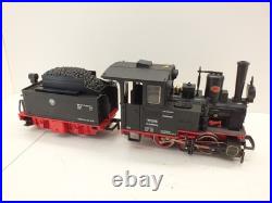 1980s LGB 2015 GROB-BAHN SPUR STEAM LOCO G SCALE RUNS USED BOXED (G25)