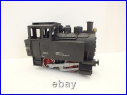 1980s PLAYMOBIL 0-4-0 STEAM LOCO G SCALE RUNS A PROJECT USED UNBOXED (G17)