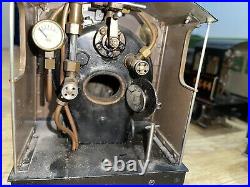 2.5 Gauge Scale Live Steam Locomotive Coal Fired 0-6-0 Working Engine Train
