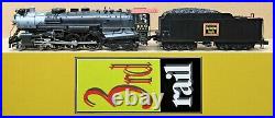 3rd Rail Brass #4000 CB&Q S-4 Hudson 4-6-4 Steam Engine O-Scale 3-Rail USED