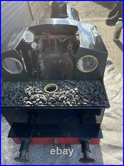 7 1/4 Live Steam Locomotive 7.25 Gauge Scale Coal Fired 0-6-0T Tank Engine