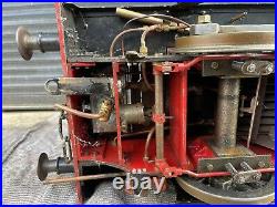 7 1/4 Live Steam Locomotive 7.25 Gauge Scale Coal Fired 0-6-0T Tank Engine