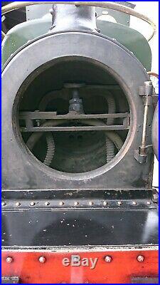 7.25 Gauge Quarry Hunslet Steam Locomotive 4 inch scale built 2005