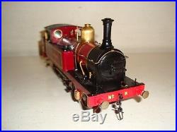 7mm Fine scaleO-M&SWJR 2-4-0 Tank Loco(No. 8)Profesionaly built/painted-superb