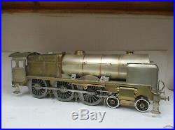 A 7mm SCALE NICKEL SILVER UN-PAINTED ROYAL SCOT (WORKING INSIDE CYLINDER)