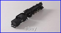 AHM 5088-E HO Scale Burlington Route 4-6-2 Steam Locomotive & Tender #462 EX/Box