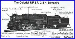 AHM/Rivarossi HO scale Berkshire 2-8 -4 Richmond Fredericksburg & Potomac (RF&P)