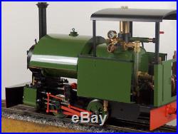 Accucraft Bagnall Live Steam 0-4-0st 7/8ths Scale Garden Railway G-gauge 45mm