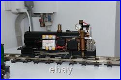 Accucraft live steam loco 45mm gauge, excellent condition R/C. Run 4 hours. UK