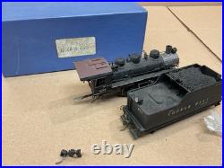 Alco Models Ho Scale Steam Locomotive Brass 0-6-0 Usra Copper Belt C&o Nice