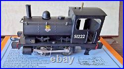 Along Classic Lines, ACL003, Gauge O coarse scale, L&Y'Pug' loco 51222 BR Blk