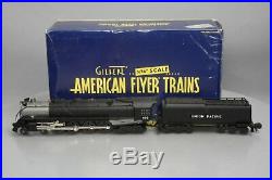 American Flyer 6-48047 S Scale Union Pacific 4-8-4 Northern Steam Locomotive & T