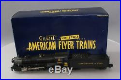 American Flyer 6-48060 S Scale Chesapeake & Ohio 2-8-2 Mikado Steam Locomotive a