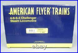 American Flyer 6-48083 S Scale Union Pacific 4-6-6-4 Black Challenger #3710 LN