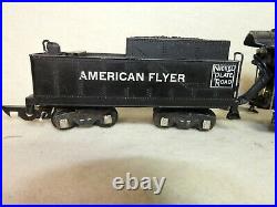 American Flyer S Scale #342ac 0-8-0 Nickel Plate Road Steam Locomotive Runs