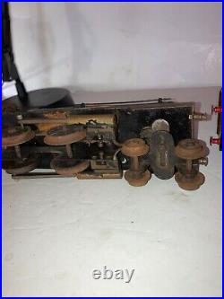 Antique Bowman Live Steam Engine O Scale #234 with Hornby Tender #2711