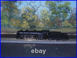 Atlas/rivarossi N Scale #2180 2-8-2 Steam Locomotive Undecorated