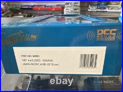 BACHMANN SPECTRUM 84903 HO SCALE DCC SOUND 4-6-0 Union Pacific # 1585 Steam Loco