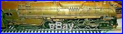 BEAUTIFUL perfection O SCALE Brass PENNSY. J-1 2-10-4 LOCO, TENDER IN G. COND. OB