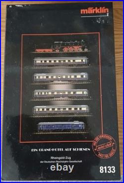 BR18 Pacific Rheingold Express 8133 train set Z scale mini-club boxed see video