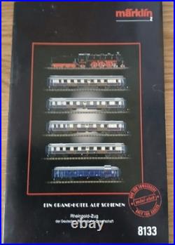 BR18 Pacific Rheingold Express 8133 train set Z scale mini-club boxed see video