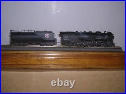 BRASS Tenshodo Great Northern 4-8-2 Steam Loco #2525 Weathered H. O. Scale 1/87