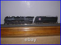 BRASS Tenshodo Great Northern 4-8-2 Steam Loco #2525 Weathered H. O. Scale 1/87