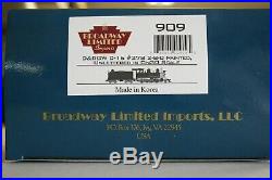 BROADWAY LIMITED IMPORTS D&RGW C-16 2-8-0 Unlettered in On30 Scale SOUND equip