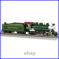 Bachmann 51504 Southern Green Steam Locomotive with Smoke & Tender HO Scale