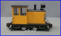 Bachmann 91396 G Scale Davenport 0-4-0 Steam Locomotive withDCC-Yellow