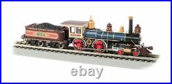 Bachmann HO Scale 4-4-0 with Coal Tender Load Sound and DCC UP #119 52707