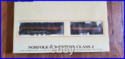 Bachmann Limited Edition HO Scale Norfolk & Western Class J, Steam Loco & Tender