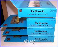 Bachmann Scale H0 Passenger 41-0501 Prussian Steam +3 Cart 43-1046 Boxed