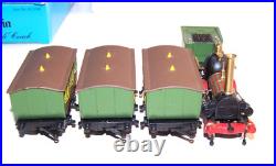 Bachmann Scale H0 Passenger 41-0501 Prussian Steam +3 Cart 43-1046 Boxed
