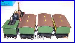 Bachmann Scale H0 Passenger 41-0501 Prussian Steam +3 Cart 43-1046 Boxed