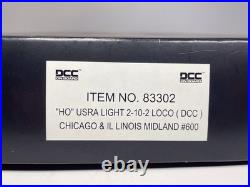 Bachmann Spectrum 83302 USRA Light 2-10-2 Steam Loco C&IM DCC Onboard HO Scale