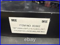 Bachmann Spectrum HO Scale 83302 DCC Fitted USRA Light Chicago & Illinois #600