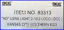 Bachmann Spectrum HO Scale USRA 2-10-2 Steam Locomotive Kansas City Southern
