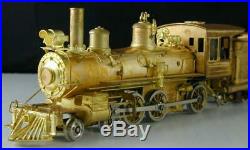 Balboa HOn3 Scale Brass D&RGW T-12 4-6-0 Steam Locomotive EX/Box