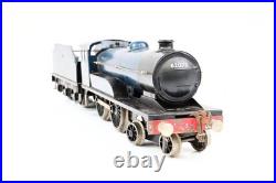 Bassett Lowke Coarse Scale O Gauge 3-Rail BR Blue 4-4-0 Steam Locomotive No. 6207