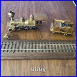 Benkei Steam Locomotive H. K. Porter Scale Model Train 8.3in Brass Rare Readers